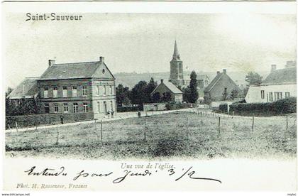 Saint-Sauveur. Vue de l'Eglise.
