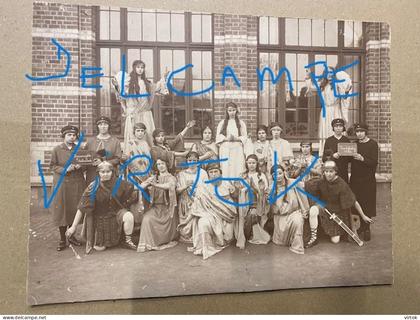 Thollembeek Tollembeek : zeer oude FOTO op karton :  BOERENGILDE toonalafdeeling 1926  ( 29 x 22 cm )  zie andere foto's