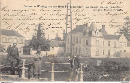 België - GAVERE (O. Vl.) Woning van den Heer Burgemeester