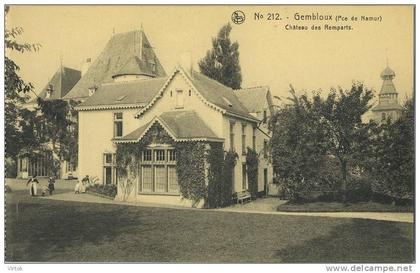 Gembloux :  Chateau des remparts