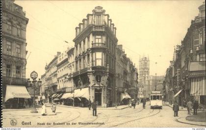 Gent Gand Flandre Gent Hoek Brabant Vlaanderenstraat