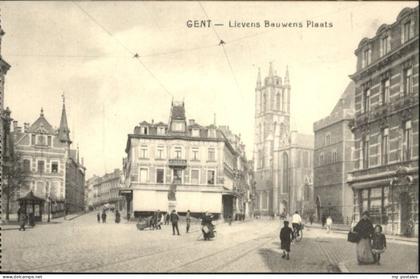 Gent Gand Flandre Gent Lievens Bauwens Plaats
