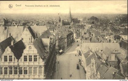 Gent Gand Flandre Gent Stadhuis St. Jakobskerk