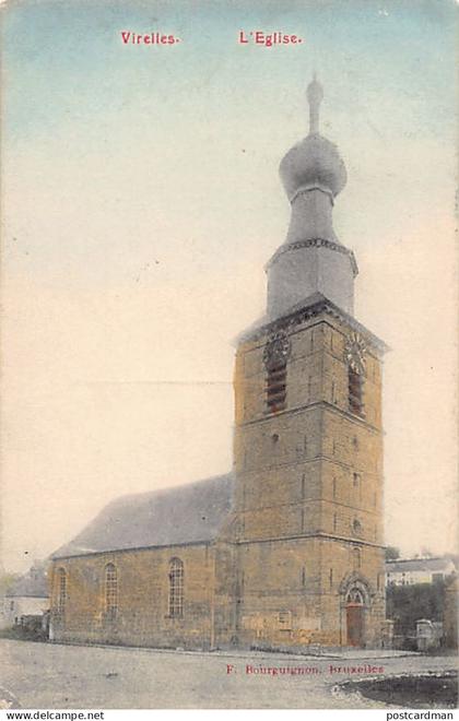 Belgique - VIRELLES (Hainaut) L'église