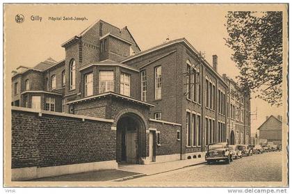 Gilly : Hopital Saint-Joseph  ( old cars )