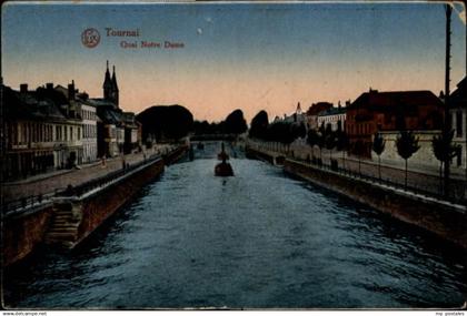 Tournai Hainaut Tournai Quai Notre Dame