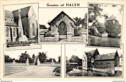 [-5%] BELGIQUE - Groeten uit Halen - F. De Bruyn - Multivues - Carte postale
