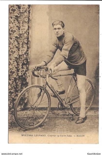 Halen - Wouters Léonard - Coureur op Cycle Julia.