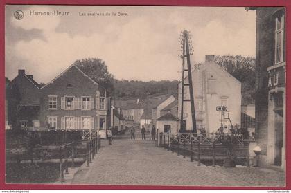 Belgium - HAM sur HEURE, Les environs de la Gare