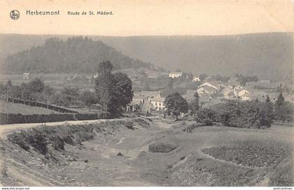 Belgique - HERBEUMONT (Lux.) Route de Saint-Médard