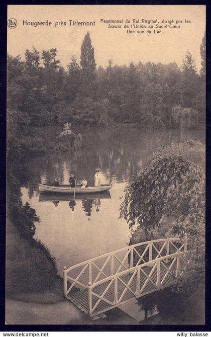 +++ CPA - HOEGAARDEN - HOUGAERDE - Près Tirlemont - Pensionnat du Val Virginal  //