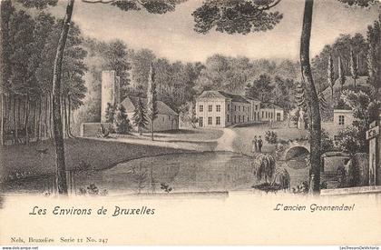 [-15%] BELGIQUE - Hoeilaart - Lancien Groenendael - Carte postale ancienne