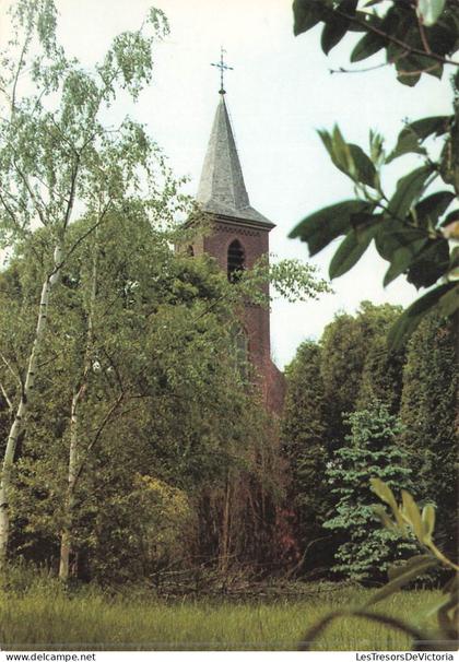 [-5%] BELGIQUE - Horebeke Geuzenkoek De nieuwe kerk 1872 - Carte Postale