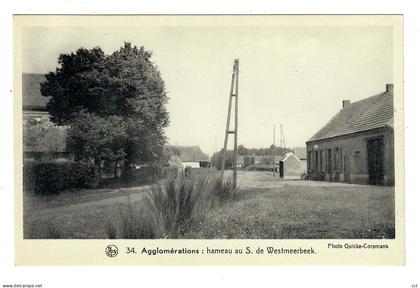 Westmeerbeek Hulshout   Agglomérations : hameau au S de Westmeerbeek