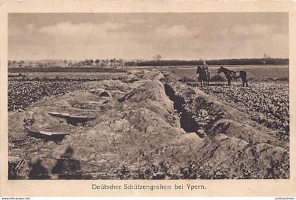 België - IEPER (W. Vl.) Duitse loopgraaf