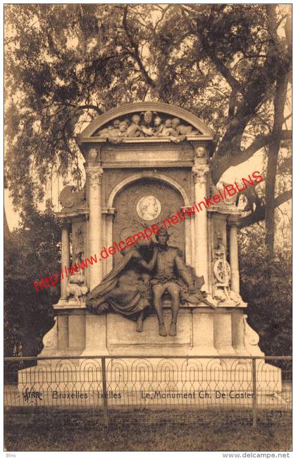 Le Monument Ch. De Coster - Elsene - Ixelles