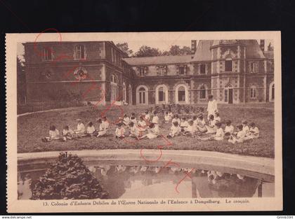 Dongelberg - Colonie d'Enfant Débiles - postkaart