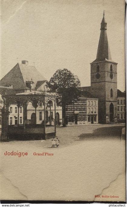Jodoigne // Grand Place ca 1900 Ed. Soille-Leloux