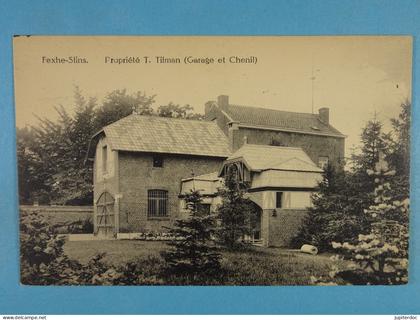 Flexhe-Slins Propriété T. Tilman (Garage et Chenil)