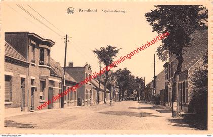 Kapellensteenweg - Kalmthout