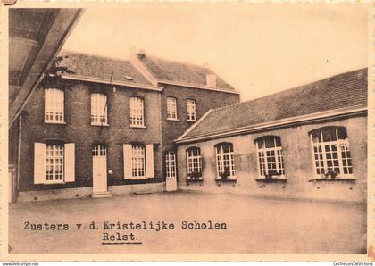 [-15%] BELGIQUE - Kampenhout - Meisjesschool - Kristelijke Scholen - cour - fenêtre - Mertens Zoon Zellik - Carte postal