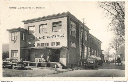 [-10%] BELGIQUE - Kinrooy - Zuitvelfabriek St Martinus - Laiterie - Métier - Transport -  Rue - Animé -  Carte postale a