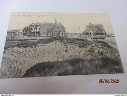 Duinbergen, Chapelle et Villas