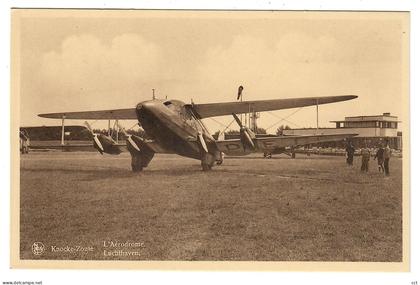 Knocke  Knokke  L'Aérodrome  Luchthaven     AVIATION