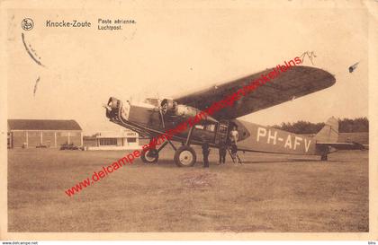 Knocke-Zoute - Poste Aérienne - Luchtpost - luchthaven - Knokke