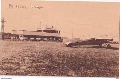 KNOKKE :  LE ZOUTE                  vliegtuig - avion