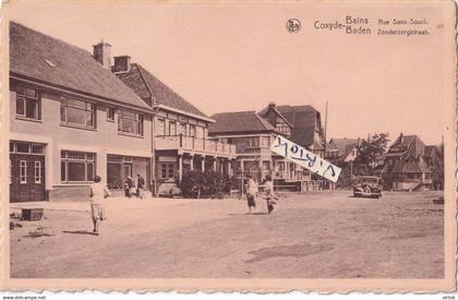 KOKSIJDE - COXYDE :    zonderzorgstraat  (  citroën auto )