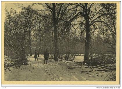 Kortenberg ´ Abdij Cortenberg ´  :  Pakaanblik in den winter   ( groot formaat )