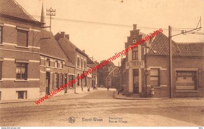 Bazel-Waas - Dorpstraat - De Toerist - De Ooievaar - Rue de Village - Bazel Kruibeke