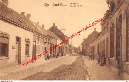 Bazel-Waas - Kerkstraat - Rue de l'Eglise - Bazel Kruibeke