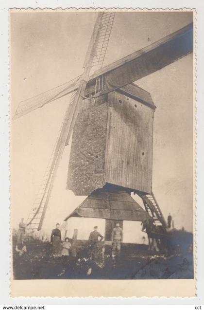 Kruishoutem  FOTOKAART van de Langeveldmolen    MOLEN MOULIN