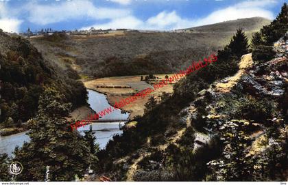 Pont du vicinal et Village de Cielle - La-Roche-en-Ardenne