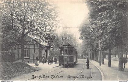 Belgique - LAEKEN Laken - Tram - Avenue Meyssen