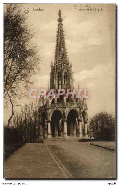 CPA Laeken Monument Leopold