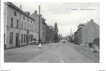 Landen - Rue de la station.