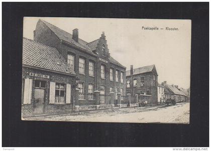 Postkaart Poelkapelle Klooster 1915