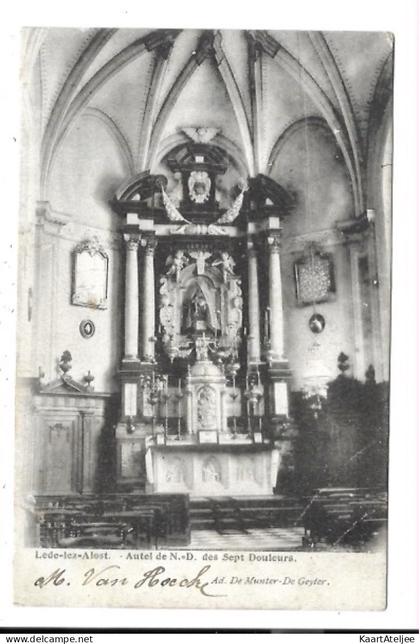 Lede - Autel de N.-D. des Sept Douleurs.