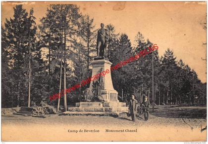 Monument Chazal - 1922 - Leopoldsburg (Kamp van Beverloo)
