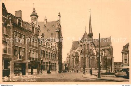 Louvain Flandre Eglise Saint Pierre