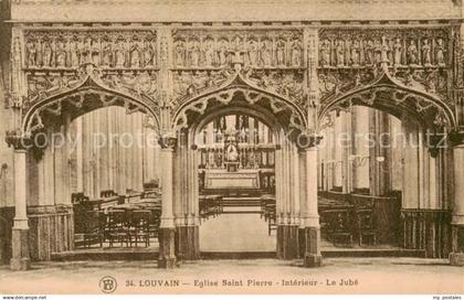 Louvain Flandre Eglise Saint Pierre - Innenansicht