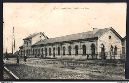 AK Lichtervelde, La Gare, Bahnhof