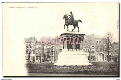 CPA Liege Monument Charlemagne