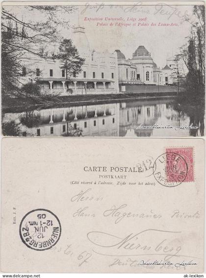 Lüttich Luik  wallonisch: Lîdje Exposition International 1905