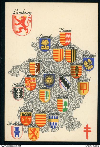 Carte Postale - Belgique - Armoiries des Provinces Belges - Limbourg (CP25966)