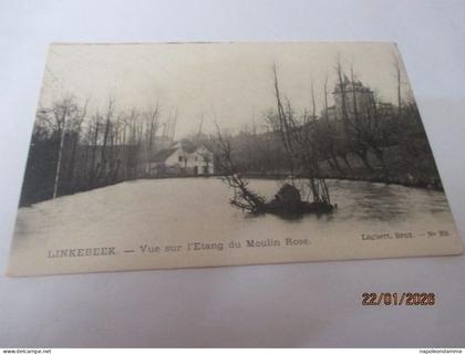 Linkebeek, Vue sur l'Etang du Moulin Rose