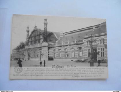 MALINES La Gare Machelen Statie Animée  Carte Postale PK CP